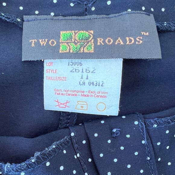 Vintage Two Roads Polka-Dot Full A-Line Skirt, Size 11, Excellent Condition! - Picture 3 of 8